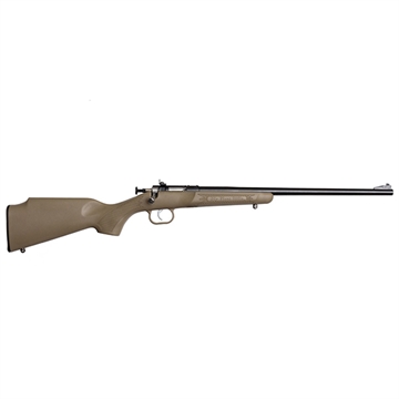Picture of Crickett Youth 22 LR 1rd 16.12" Blued Barrel & Receiver, Fixed Front/Adjustable Rear Peep Sights, Desert Tan Synthetic Stock w/11.5" LOP, Rebounding Firing Pin Safety KSA2235