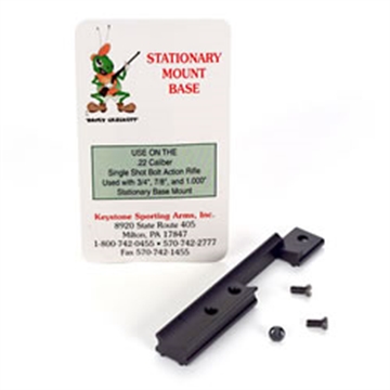 Picture of KEYSTONE CRICKETT STATIONARY SCOPE MOUNT BASE KIT FOR USE W/KSA054 SCOPE ( 100 PER CASE ) KSA031C