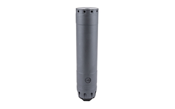 Picture of KGM R30, Suppressor, 30 Cal/7.62MM, 7.3" Long, Titanium Construction, C-Series Cerakote Finish, Sniper Gray, Hub Compatible, Includes Titanium 5/8x24 Direct Thread Mount RT-R30-HUB-GRY