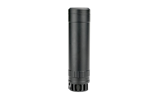 Picture of KGM R556A2, Suppressor, 556NATO/6MM, 6.4" Long, Inconel Hardened Stainless Steel Construction, 1/2x28 QD Flash Hider, C-Series Cerakote Finish, Black RS-R556A2-QD-BLK