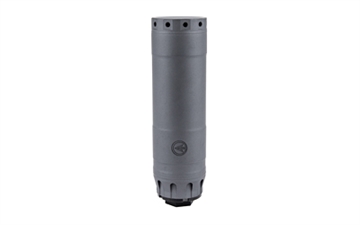 Picture of KGM R65K, Suppressor, 6.5MM, 5.8" Long, Titanium Construction, C-Series Cerakote Finish, Sniper Gray, Hub Compatible, Includes Titanium 5/8x24 Direct Thread Mount RT-R65K-HUB-GRY