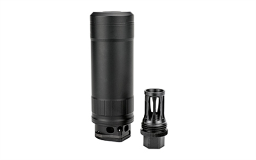Picture of Kgm Suppressors  R50T Taper Muzzle Brake Black Nitride Steel A-TMB-S-3 810042350021