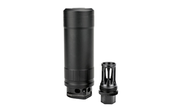 Picture of Kgm Suppressors  R50T Taper Muzzle Brake Black Nitride Steel A-TMB-S-3 810042350021