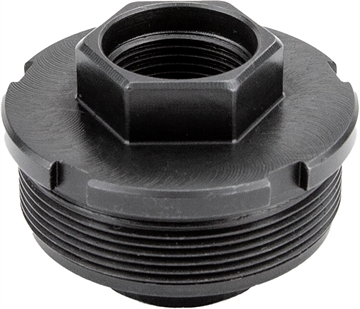 Picture of Kgm Suppressors Direct Thread Adapter Fits 3/4"x24 Steel Nitride Black A-DTA-S-3M