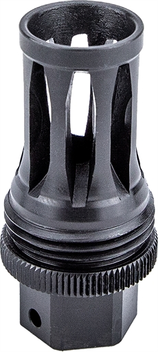 Picture of Kgm Suppressors Quick Detach Flash Hider Black Nitride Steel 1/2"x28 Threads A-QD-FH-S-1