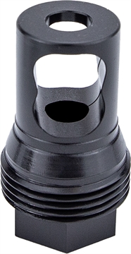 Picture of KGM R556A1, Suppressor, 556NATO/6MM, 4.85" Long, Inconel Hardened Stainless Steel Construction, 1/2x28 QD Flash Hider, C-Series Cerakote Finish, Black RS-R556A1-QD-BLK A-TMB-S-3