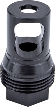 Picture of Kgm Suppressors R50T Taper Muzzle Brake Black Nitride Steel M24x1 Threads A-TMB50-S-3