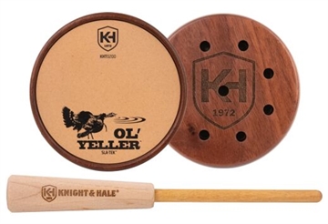 Picture of Knight & Hale Ol'Yeller SLA-TEK Pot Call Turkey Sounds Walnut/Yellowheart KHT0200