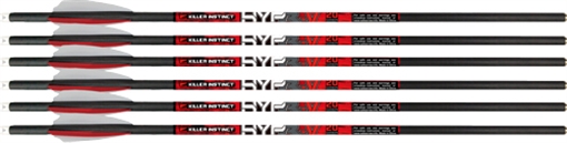 Picture of Killer Instinct Killer Instinct Hypr-V Crossbow Bolts 20 in. 6 pk. 3064-6