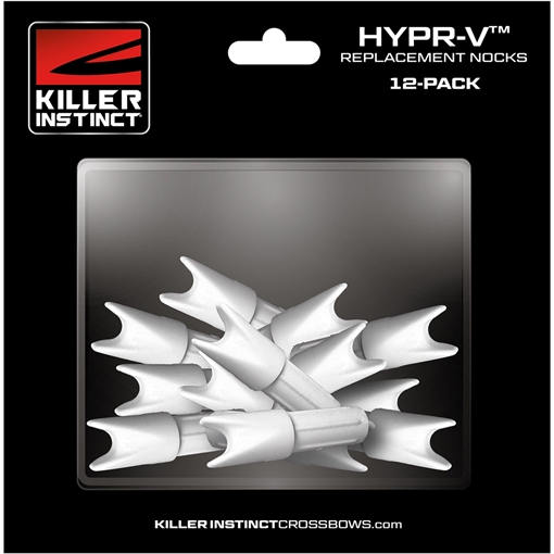 Picture of Killer Instinct Killer Instinct Hypr-V Nocks White 12 pk. 3060-N