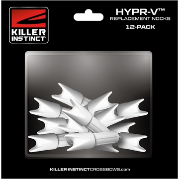 Picture of Killer Instinct Killer Instinct Hypr-V Nocks White 12 pk. 3060-N