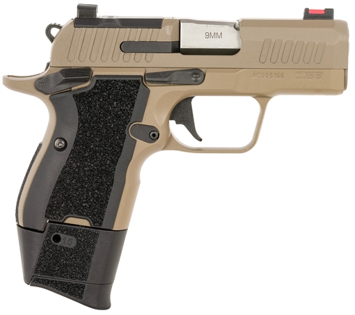 Picture of Kimber Mfg, Inc CDS9 Lite 9mm Luger 15+1 3.18" Match Grade Barrel, Stainless Steel Optic Ready/Serrated Slide, Aluminum Frame w/Beavertail & Picatinny Rail, RMSc Footprint, Ambidextrous 3700881