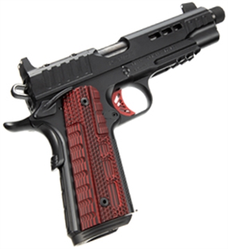 Picture of KIMBER RAPIDE HEAT 45ACP 5" TB BLK, BLK/RD G10 GRIP, SUPP SIGHTS, 3000438