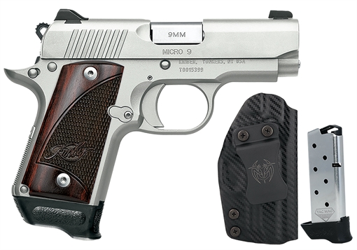 Picture of Kimber Kimber Micro 9 RTC Bundle 9mm 3.15 Stainless w/UM Tac Holster & 2 Tac Mags 3300255