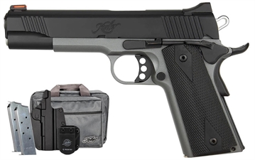 Picture of KIMBER 1911 CUSTOM LW SHADOW GHOST BUNDLE 45ACP STS 3-7RD MAGS, MFT HLSTR, MFT MAG HLSTR, RANGE BAG 3700891