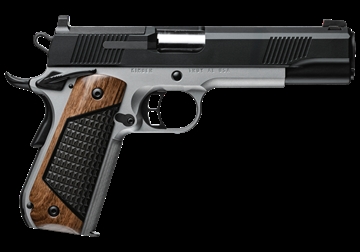 Picture of KIMBER CUSTOM 1911 NEXT GENERATION 45ACP PISTOL 5" TWO TONE, O.R.BLK WALNUT/G10 GRIPS 2-7RD MAGS 066927824005