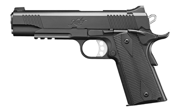 Picture of Kimber America Custom TLE/RL II, Semi-automatic, 1911, Full Size, 45 ACP, 5" Barrel, Matte Finish, Black, Laminate Grips, Manual Safety, Night Sights, 7 Rounds, California Compliant 3200139CA