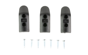 Picture of Kimber America Magazine Extended Base Pad, For Kimber 1911 Magazines (Will Not Work with KimPro Magazines), Matte Finish, Black, Set of 3 4100300