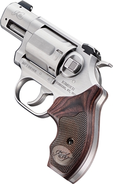 Picture of Kimber Mfg, Inc K6S *CA Compliant DA/SA 357 Mag 6 Shot 2" Brushed Stainless Steel Barrel & Cylinder, Brushed Stainless Stainless Steel Frame, Diamond Checkering Grip, Exposed Hammer 3400021CA