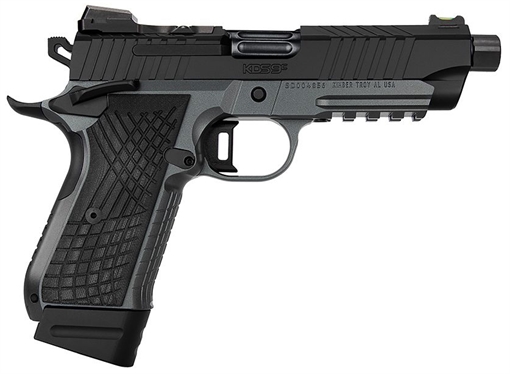 Picture of Kimber Mfg.,inc KDS9C TFS 9mm 15+1 18+1 4.60" KimPro Gray/Black Front and Rear Serrations Stainless Steel G-10 Grip 3100021