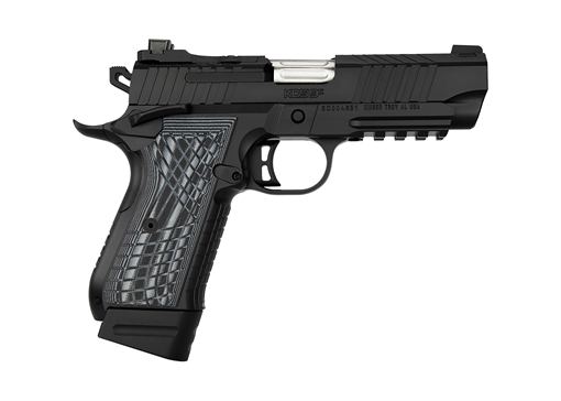 Picture of Kimber Mfg.,inc KDS9C Rail 9mm 15+1 18+1 4.09" KimPro Black Front and Rear Serrations Stainless Steel G-10 Grip 3100014