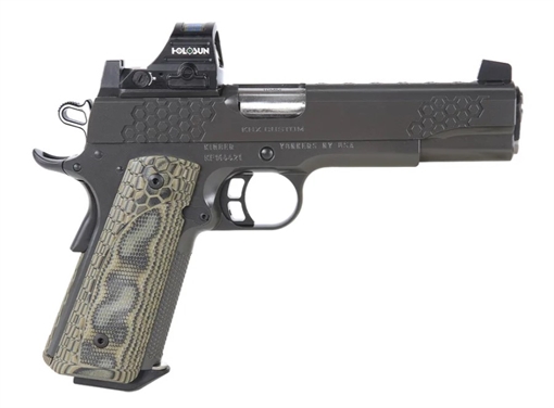 Picture of Kimber Mfg.,inc KHX Custom (OI) 10mm 8+1 5" Front Serrations Stainless Steel Slide Gray KimPro II G-10 Grip 3000435