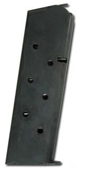 Picture of Kimber Magazine 1911 Handgun Magazine Stainless Steel Black Full-Length Grip .45 ACP 7/rd 1000208A