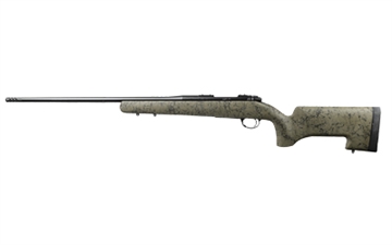 Picture of Kimber America Moutain Ascent Peak, Bolt Action Rifle, 300 Winchester Magnum, 26" Threaded Barrel, 7/16x28 Thread Pitch with 5/8x24 Adapter, Muzzle Brake, Camo H-S Precision Stock, KimPro II Finish, Black, 4 Rounds 3000927