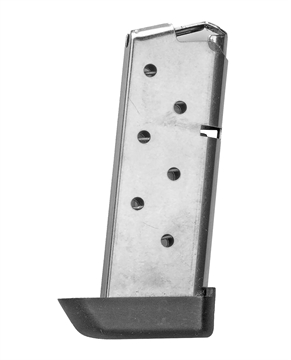 Picture of Kimber Mfg.,inc Micro w/ Base Pad 7rd 380 ACP Silver Stainless Steel 1200164A