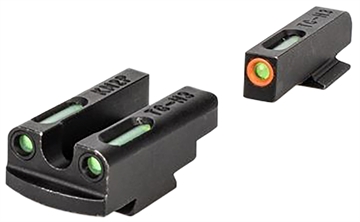 Picture of Kimber Mfg.,inc Micro 9 Trulgo TFX Pro Sight Set Green/Fiber Optic Orange Outline Front Sight-Green/Fiber Optic Black Outline Rear Sight 4000154