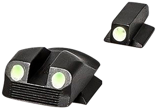 Picture of Kimber Mfg.,inc Micro.380/Micro9 Sight Set Green/Tritium Black Outline Front Sight-Green/Tritium Black Outline Rear Sight ML11229
