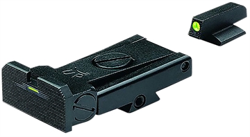 Picture of Kimber Mfg.,inc 1911 Adjustable Night Sight Set Green/Tritium Black Outline Front Sight-Green/Tritium Bar Black Outline Rear Sight ML21210