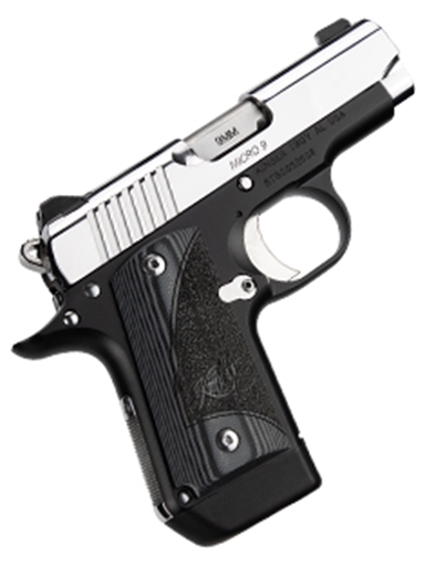 Picture of KIMBER MICRO 9 BLACK DIAMOND 9MM PSTL BLK/STS 8RD MAG 3300239