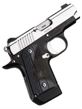 Picture of KIMBER MICRO 9 BLACK DIAMOND 9MM PSTL BLK/STS 8RD MAG 3300239