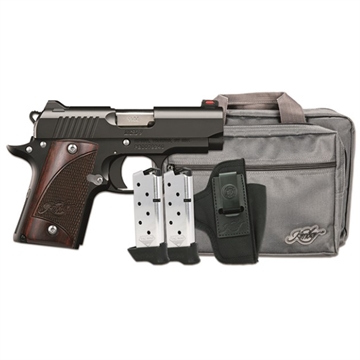 Picture of Kimber Kimber Micro 9 RTC Bundle 9mm 3.15 Black Rosewood w/Holster & 2 Tac-Mags 7rd 3300241