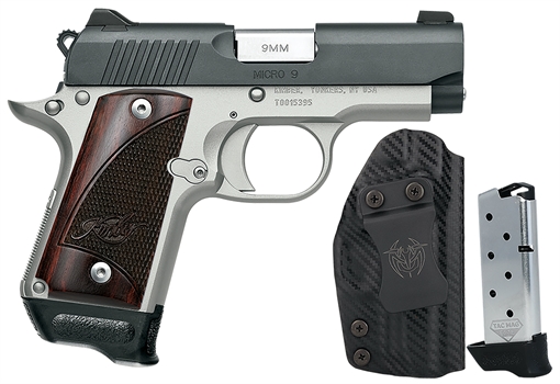 Picture of Kimber Kimber Micro 9 RTC Bundle 9mm 3.15 Two-Tone w/UM Tac Holster & 2 Tac Mags 3300256