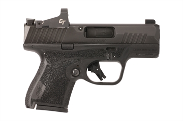 Picture of Kimber America R7 Mako, Semi-automatic, Striker Fired, Polymer Frame Pistol, Compact, 9MM, 3.37" Barrel, Matte Finish, Black, Crimson Trace Red Dot, Night Sights, 10 Rounds, 5 Magazines, Includes MFT Holster and Range Bag 3800027