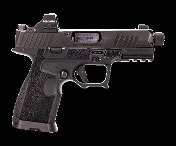 Picture of Kimber America R7 Mako Carbon Compact, Semi-automatic Pistol, Striker Fired, Compact, 9MM, 4.42" Barrel, Threaded 1/2X28, Matte Finish, Black, Holosun 407K Red Dot Sight, 3-Dot TruGlo Tritium Pro Night Sights, 15 Rounds, 2 Magazines 3800019