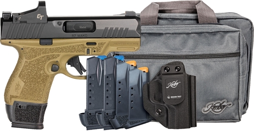 Picture of KIMBER R7 MAKO OI FDE 15 ROUND KDC BUNDLE 9MM 3.37IN 15RD 3800039