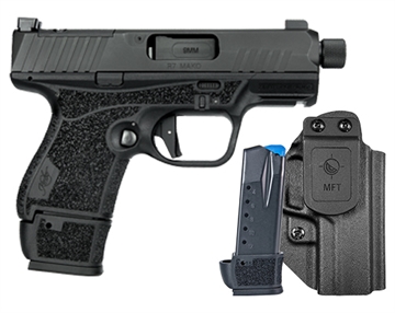 Picture of Kimber America R7, Mako Tactical, Semi-automatic, Striker Fired, 9MM, 3.9" Threaded Barrel, Matte Finish, Black, 3 Dot TruGlo Tritium Pro Night Sights, 15 Rounds, 2 Magazines, Includes Mission First Tactical Holster 3800033