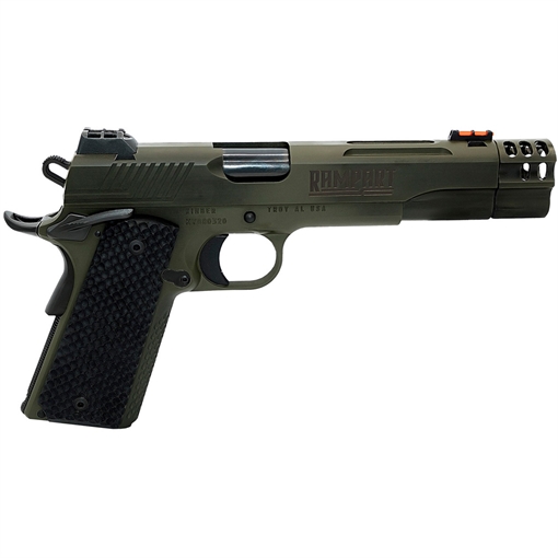 Picture of Kimber America Rampart, Semi-automatic Pistol, 1911, Full Size, 9MM, 5" Barrel, Cerakote Finish, OD Green, Manual Ambidextrous Safety, Fiber Optic Front Sight, Compensator, 9 Rounds 3000467