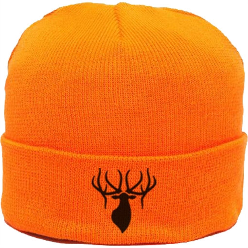 Picture of Kings Camo Kings Logo Heavy Knit Beanie Blaze KBZ409-BZ