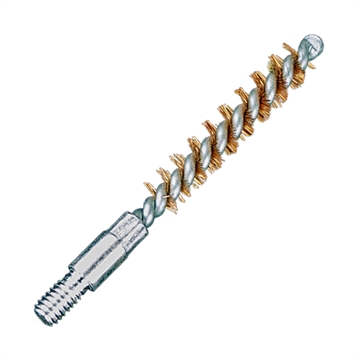 Picture of KleenBore Bore Brush .22 Cal Handgun 8-32" Thread Phosphor Bronze Bristles A188