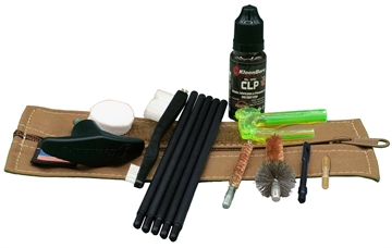 Picture of Kleen-Bore Compact Military/LE 556 Rifle Tactical Kit, Cleaning Kit, Fits.223/5.56MM Rifles, Coyote Case KB-MLE-5.56
