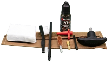 Picture of Kleen-Bore Compact Military/LE 9mm Handgun Tactical Kit, Cleaning Kit, Fits 9MM, Coyote Case KB-MLE-9