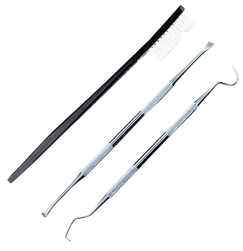Picture of KleenBore KB-PBSET 3-Piece Pick & Brush Tool Set KBPBSET
