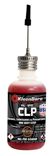 Picture of Kleen-Bore Mil-Spec CLP, Liquid, 1oz, Squeeze Bottle w/Needle Tip KB-MSCLP-1 KBMSCLP1
