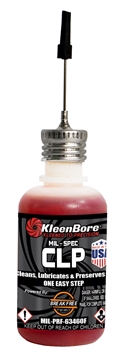 Picture of Kleen-Bore Mil-Spec CLP, Liquid, 1oz, Squeeze Bottle w/Needle Tip KB-MSCLP-1 KBMSCLP1