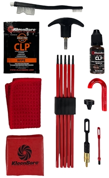 Picture of KleenBore SAF-T-CLAD Universal Classic Cleaning Kit 22 Cal - 12 Gauge Handguns / Rifles / Shotguns SAF300