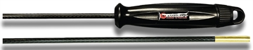 Picture of Kleen-Bore Carbon Fiber Cleaning Rod, .22-6.5MM, 44" Length, 1 Piece, Black Handle SCF-44-22-6.5 SCF36/270UP
